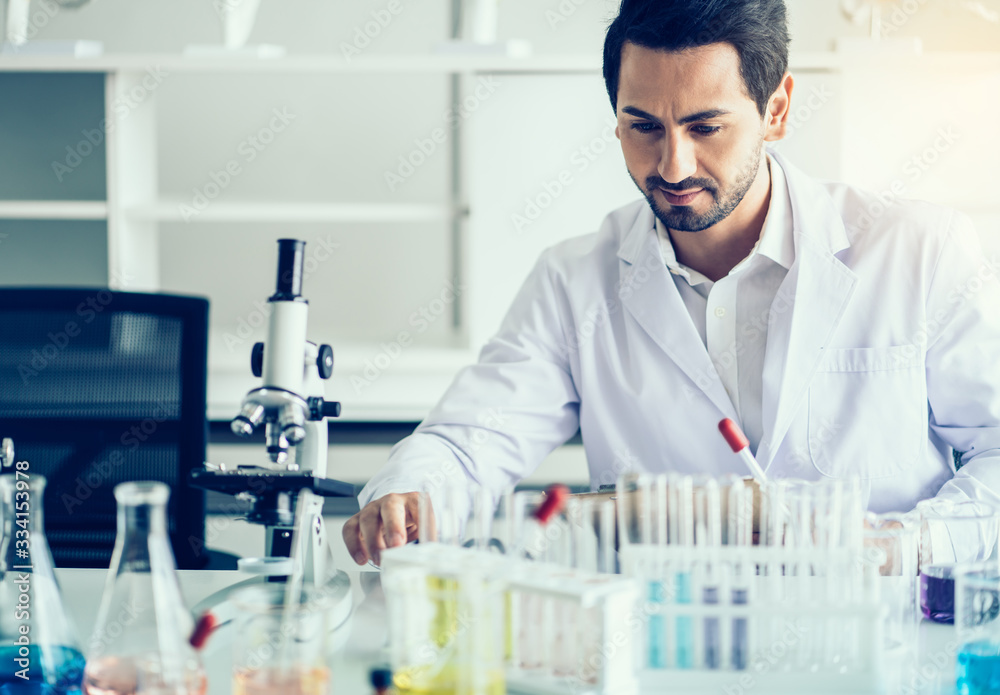 Scientist hand holding a Test tubes,Laboratory research. Scientist hand holding a Test tubes,Laboratory research.