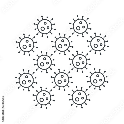 Pro biotic bacteria, Good microorganisms concept isolated
