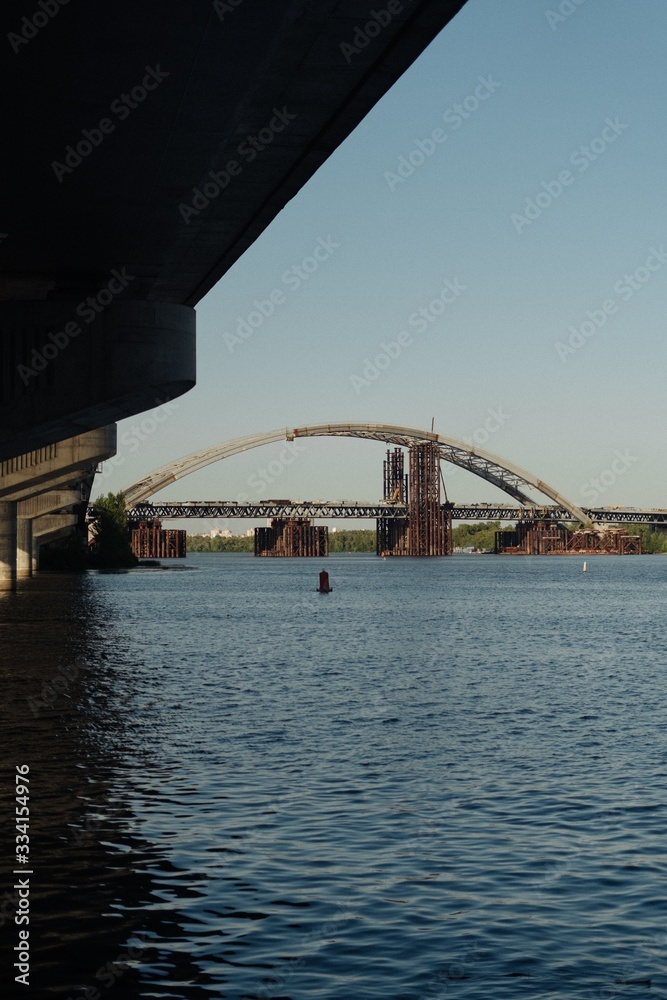 Fototapeta premium bridge over the river