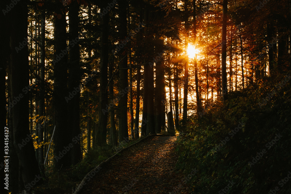 Beautiful autumn sunny Babia Gora Beautiful autumn sunny Babia Gora