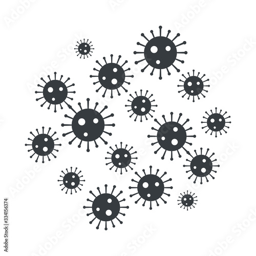 Pro biotic bacteria, Good microorganisms concept isolated