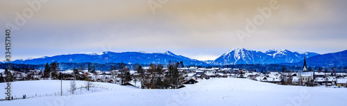 karwendel mountains - panorama