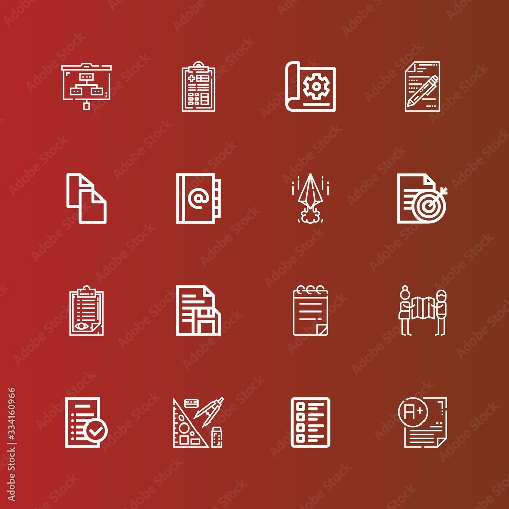 Editable 16 clipboard icons for web and mobile Editable 16 clipboard icons for web and mobile