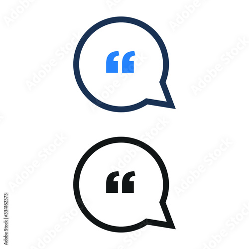 Minimal  Chat Bubble Line Icons, Emo icon,message icon,comment icon vector