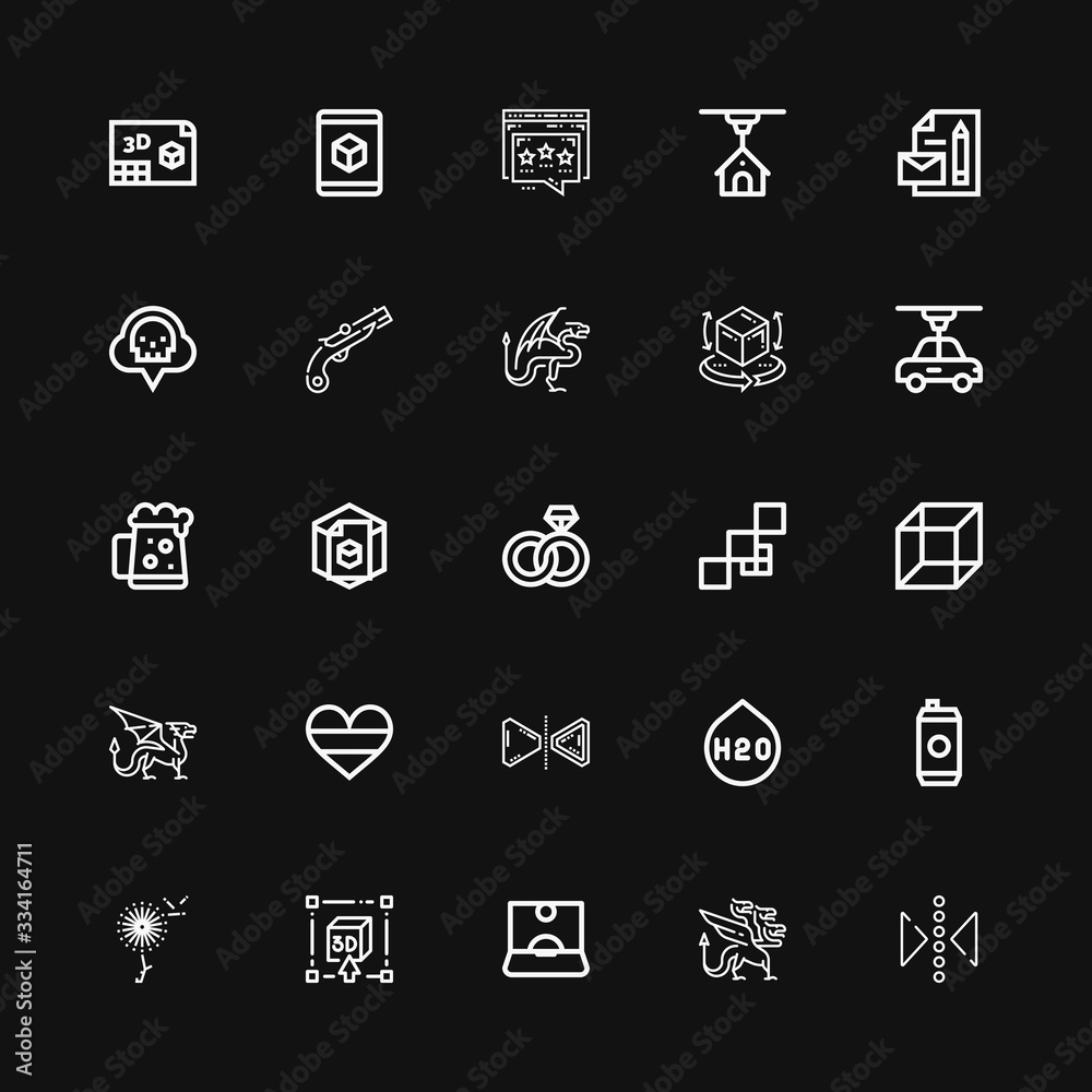 Editable 25 brand icons for web and mobile Editable 25 brand icons for web and mobile