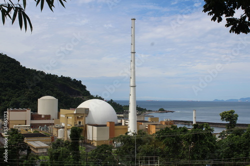 USINA NUCLEAR ANGRA I, II E III - ANGRA DOS REIS - RIO DE JANEIRO - BRASIL photo