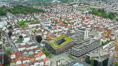 Beautiful aerial view of Stavanger