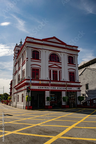Fire Station old building Malaysia Asia