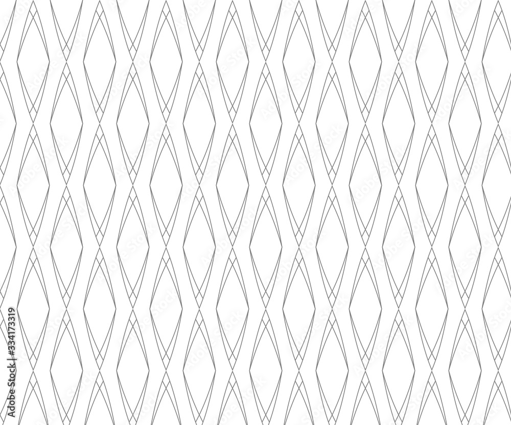 Naklejka premium Repeating diamond shape vector pattern