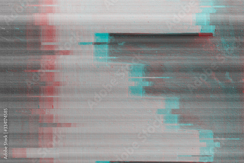 Wallpaper Mural Striped graphic texture with glitch effect Torontodigital.ca
