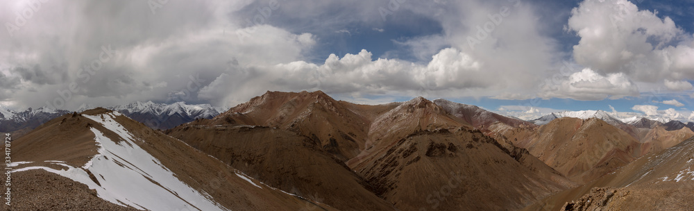 Panorama Ak-Baital Pass Tajikistan