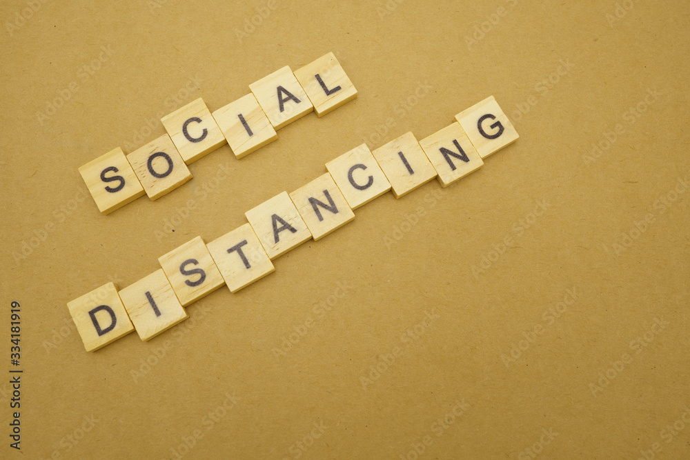 Wood word Social distancing stay apart to reduce Covid 19 virus infection. Maintain social distance Detained, could not find anyone. using as background Healthcare concept and keep distance. Wood word Social distancing stay apart to reduce Covid 19 virus infection. Maintain social distance Detained, could not find anyone. using as background Healthcare concept and keep distance.