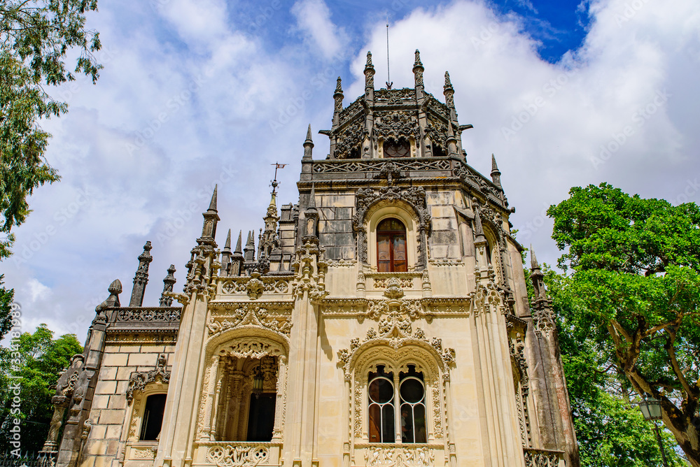 Obraz premium Quinta da Regaleira, a UNESCO site in Sintra, Portugal