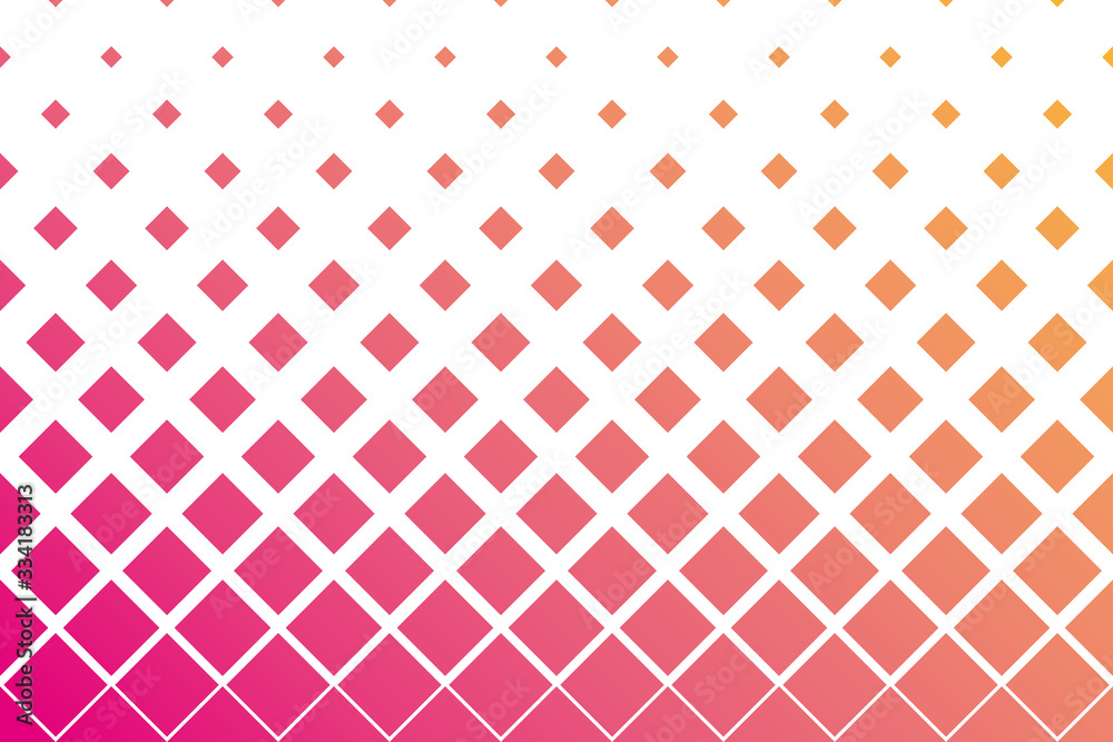 Fototapeta premium Abstract colored endless square texture background