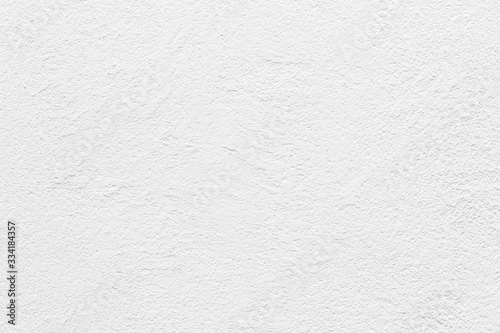 White concrete wall grunge background, cement construction material texture backdrop.