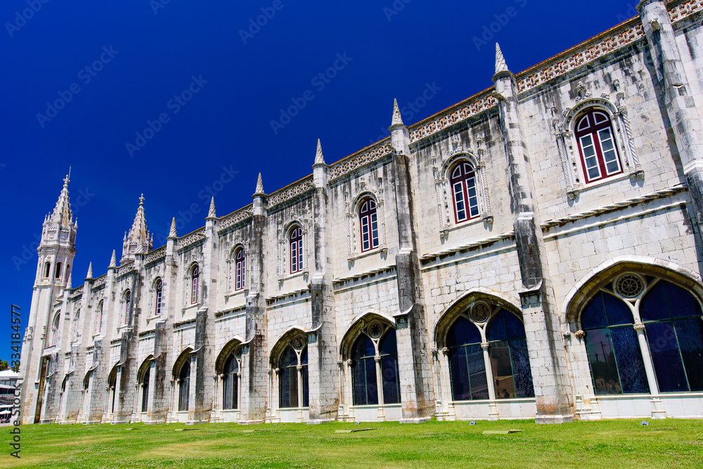 Jerónimos Monastery (Hieronymites Monastery) in Belém, Lisbon, Portugal