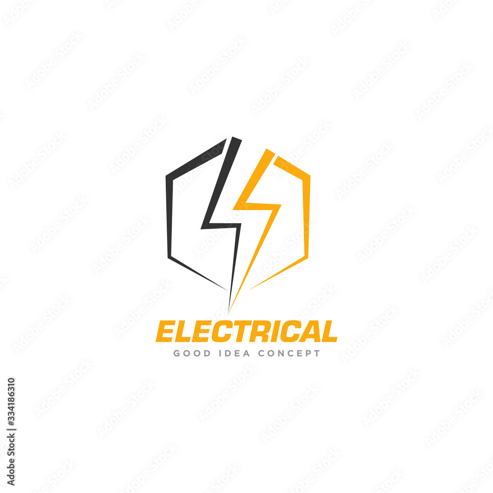 Electrical Logo Design Vector Electrical Logo Design Vector