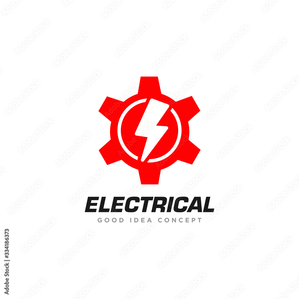 Electrical Logo Design Vector Electrical Logo Design Vector