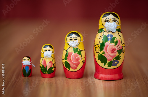 Quarantine matryoshkas