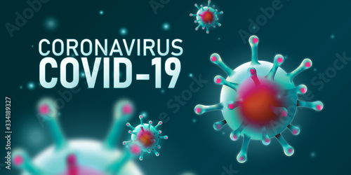 Banners coronavirus, Covid-19 