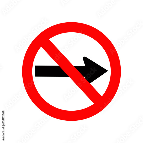 Don't go to the right.