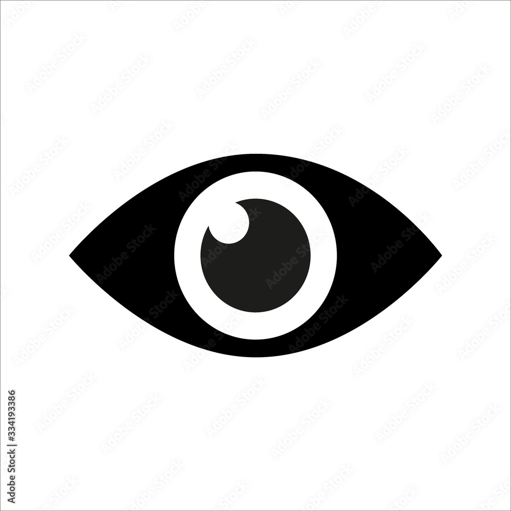 Eye sign icon Eye sign icon