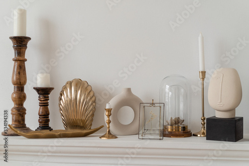 candlestick with candles