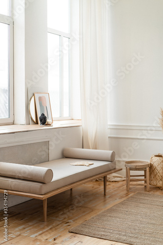 modern interior of a room