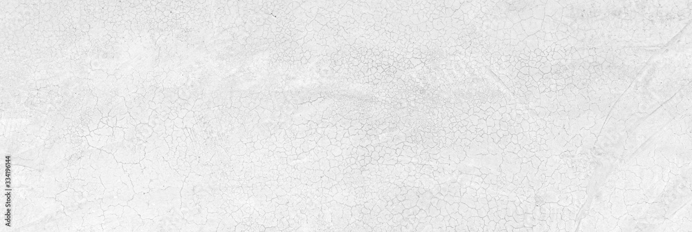 Naklejka premium Cement wall floor High Resolution White and gray Panorama full frame Abstract texture background.