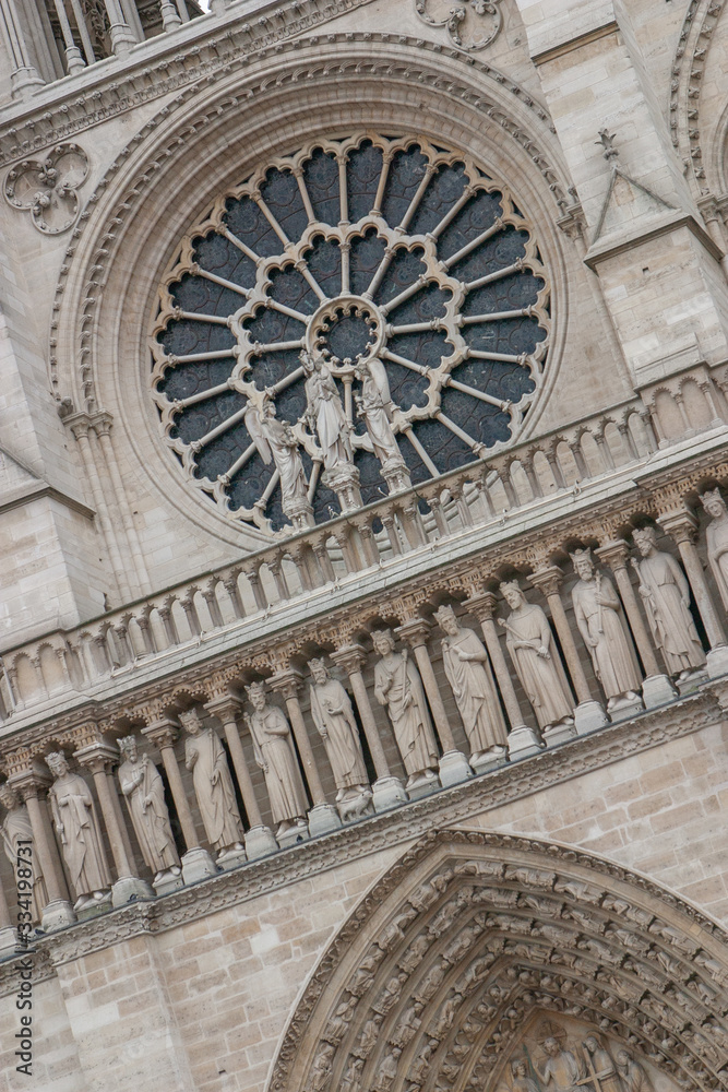 Notre Dame. Our Lady. Church Paris France