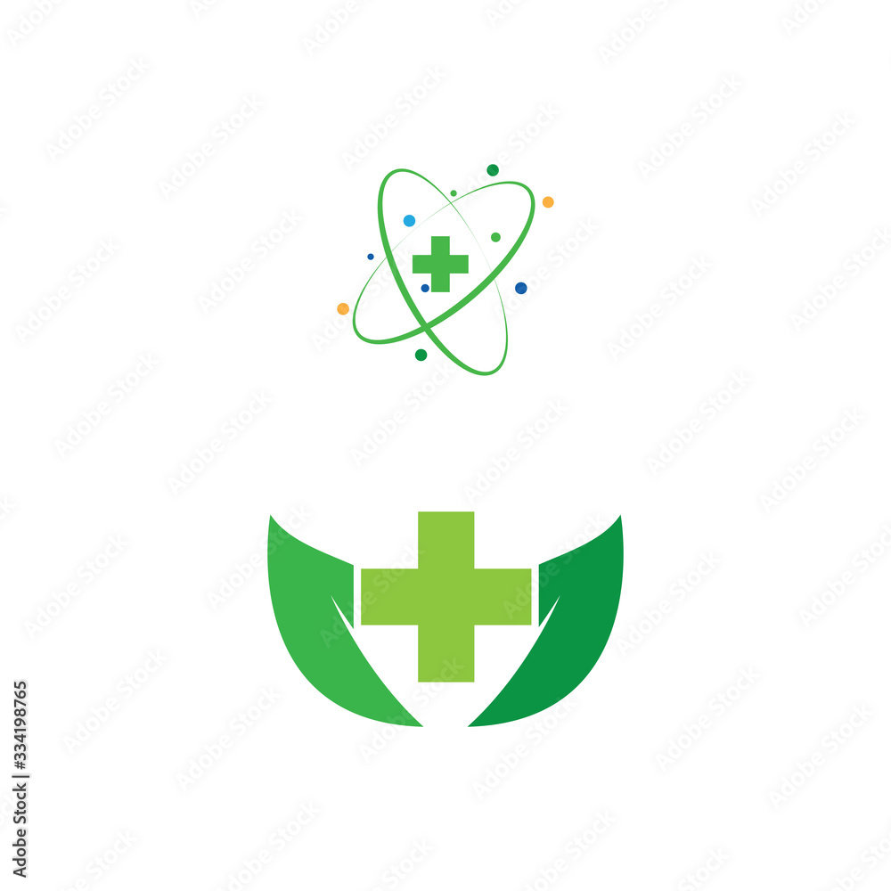Set Cross medical Logo Template vector symbol Set Cross medical Logo Template vector symbol