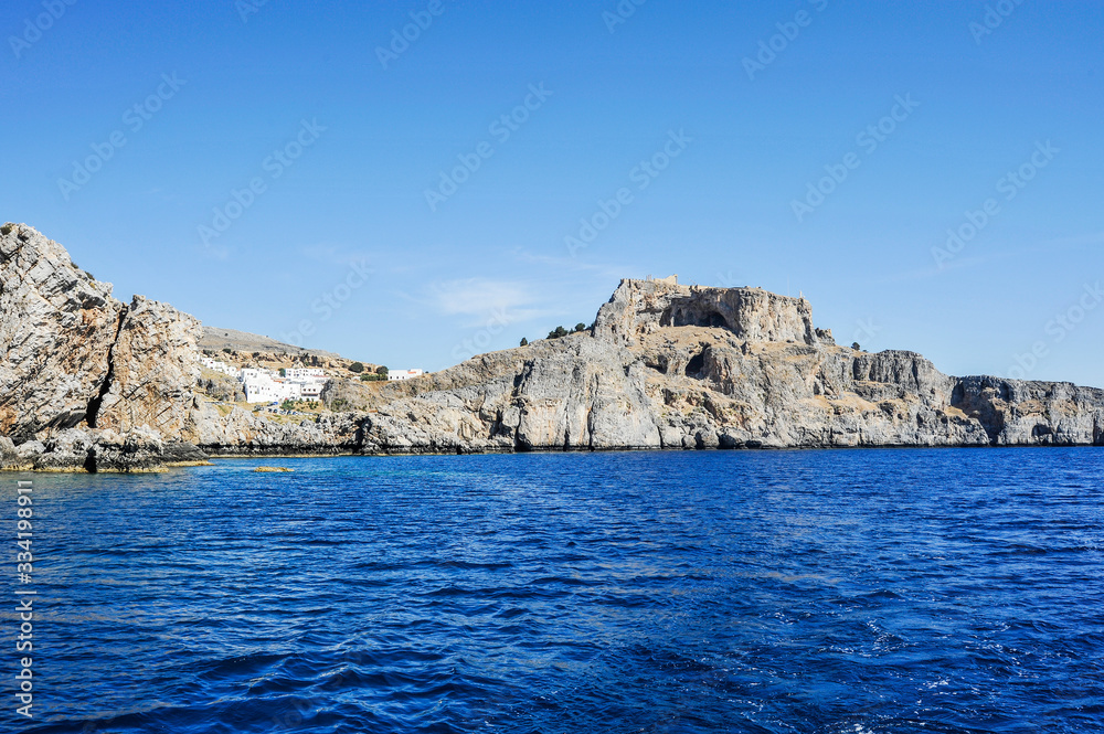 Located on the east coast of the island of Rhodes, the small town of Lindos is a natural and historical pearl of the Mediterranean.    