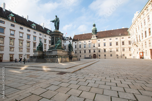 Austria, Vienna - Imperial Residence Hofburg.