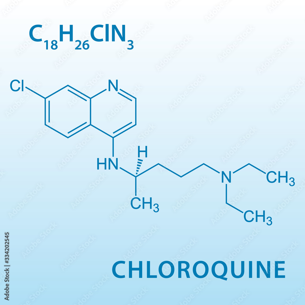 Chloroquine is a medication used to prevent and to treat malaria.Its also being tested as a drug to fight the corona virus pandemic.