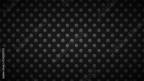 Black background. Seamless pattern circle design. Vector illustration. Eps10 