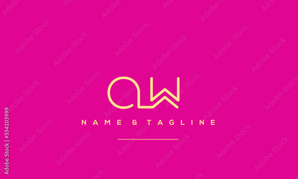 Alphabet letter icon symbol OLW Alphabet letter icon symbol OLW