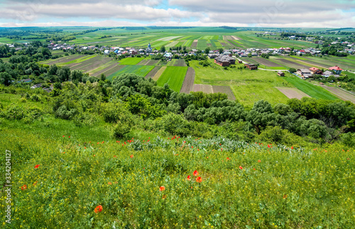 Ukraine, Podgora village, Ternopil region, Terebovlya district. Pidhiryan Mon...