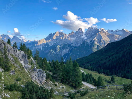 Cristallo Mountain Group, Cortina d'Ampezzo, Belluno, Veneto, Italy photo