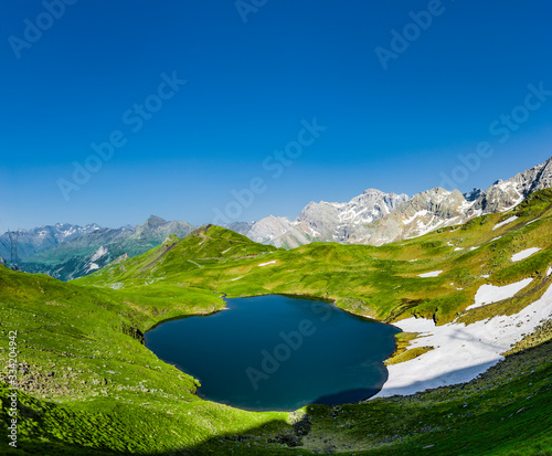Bergsee am Col de Tente in den Pyrenäen