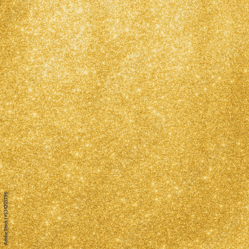 Gold glitter texture background sparkling shiny wrapping paper for Christmas holiday seasonal wallpaper decoration, greeting and wedding invitation card design element