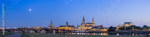 Canaletto-Blick über Dresden, Sachsen