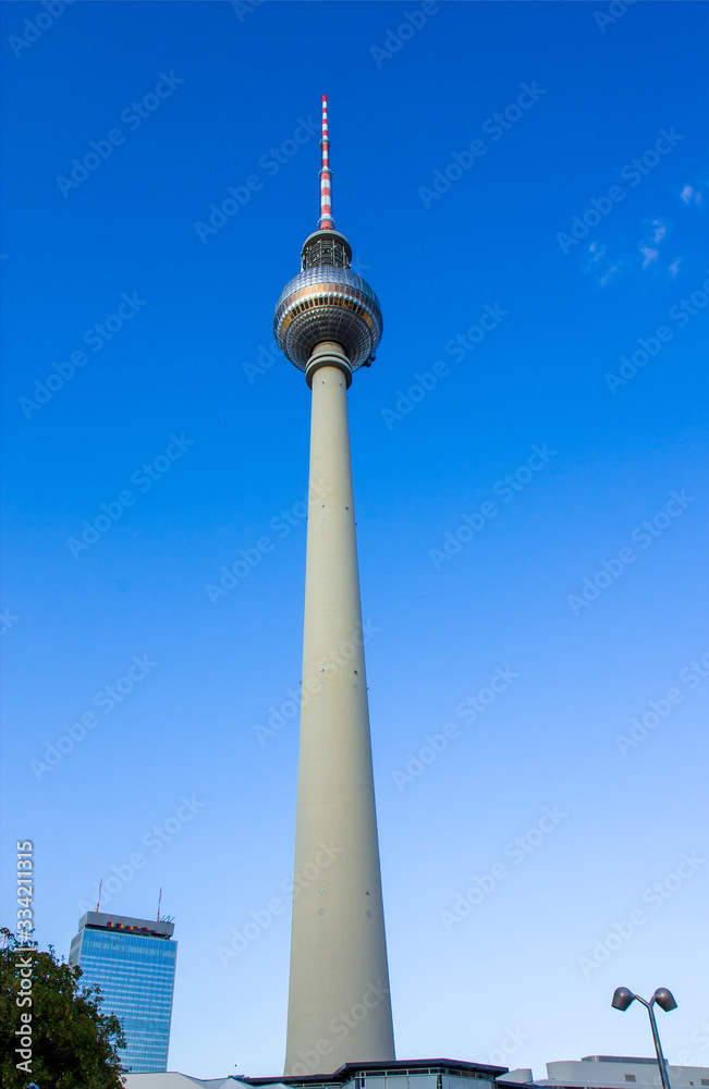 Fototapeta premium Berlin tower - TV tower in Berlin
