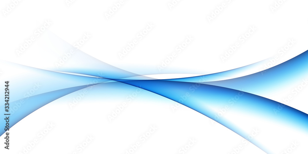 Abstract blue and white wave background Illustrations for templates 