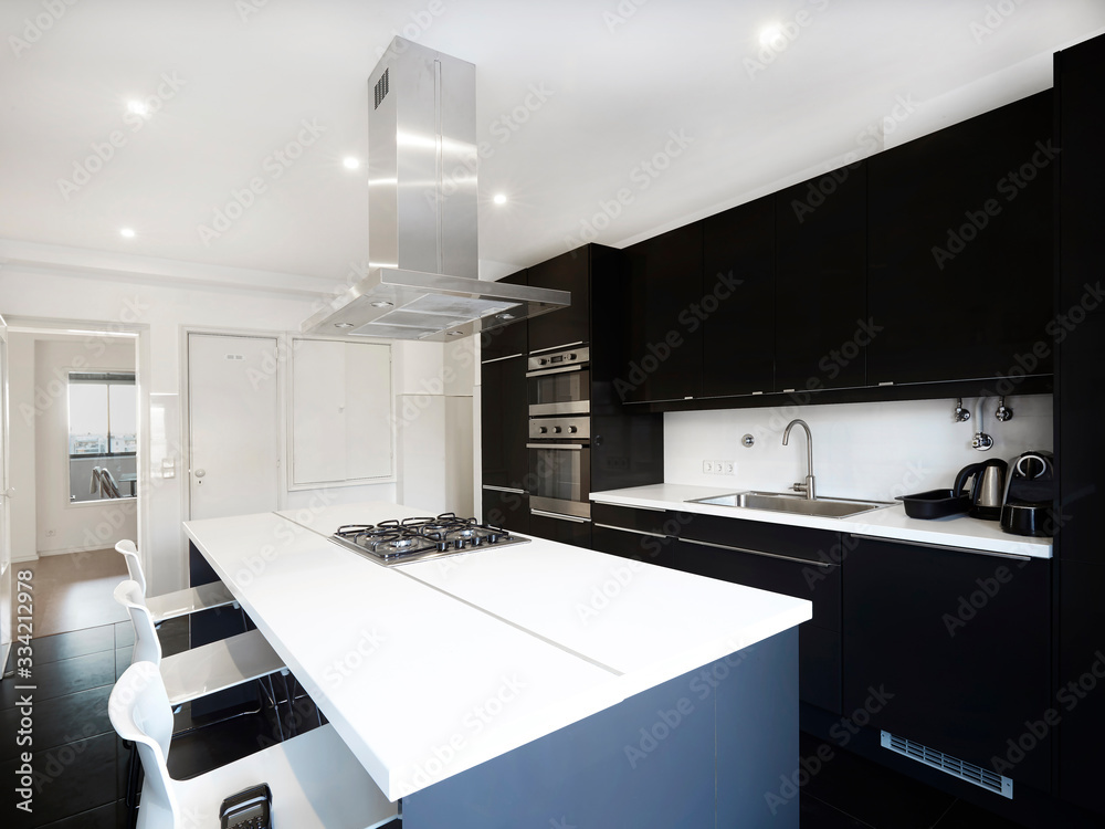 Interior kitchen of modern contemporary house Interior kitchen of modern contemporary house