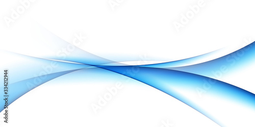 Abstract blue and white wave background Illustrations for templates 