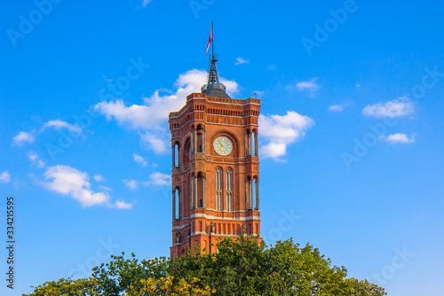 Red City Hall in Berlin