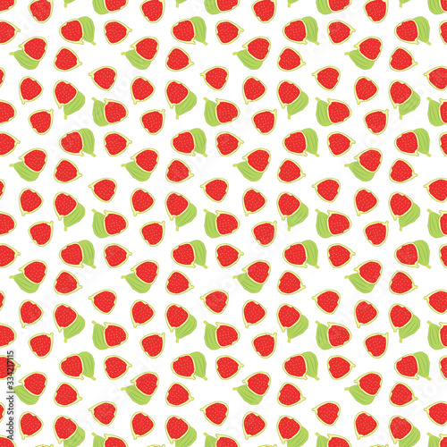 seamless pattern of fig fruit on white background. beautiful background for printing, textile, fabric etc.