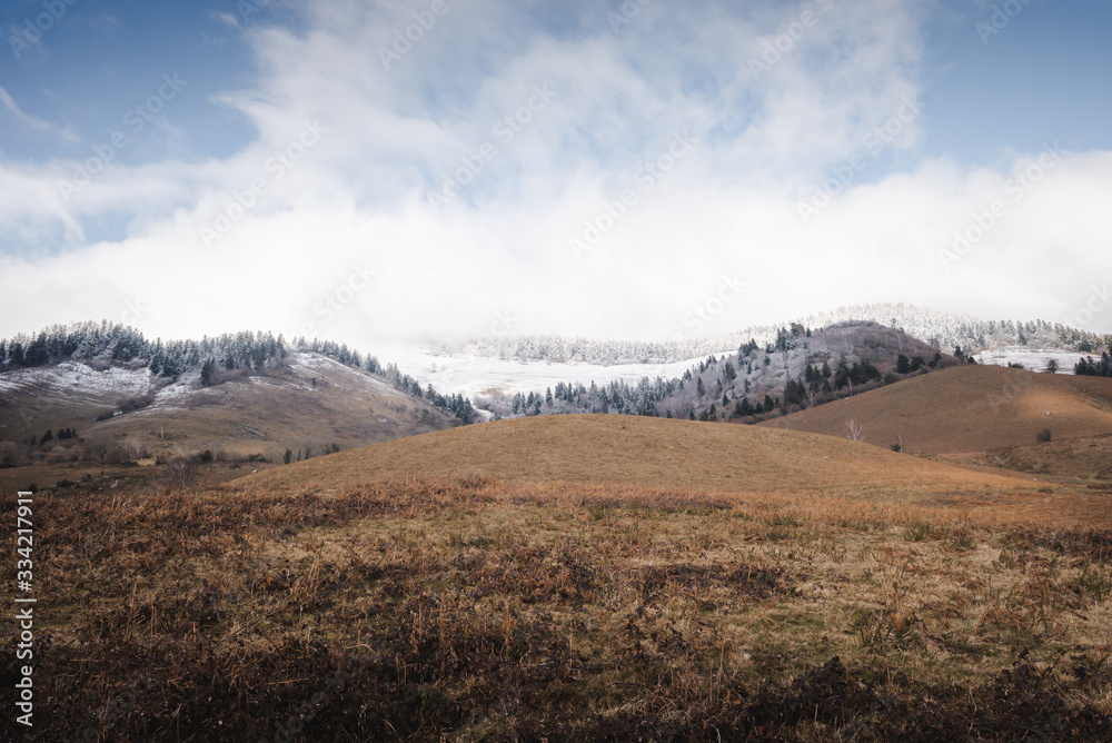 Fototapeta premium sommet montagne