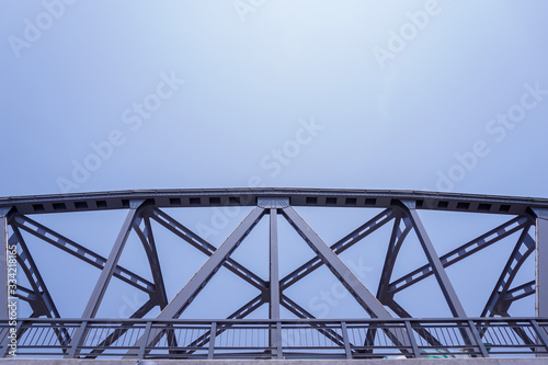 Steel bridge railings