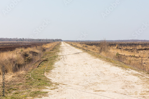 Moorlandschaft in Uchte  Norddeutschland